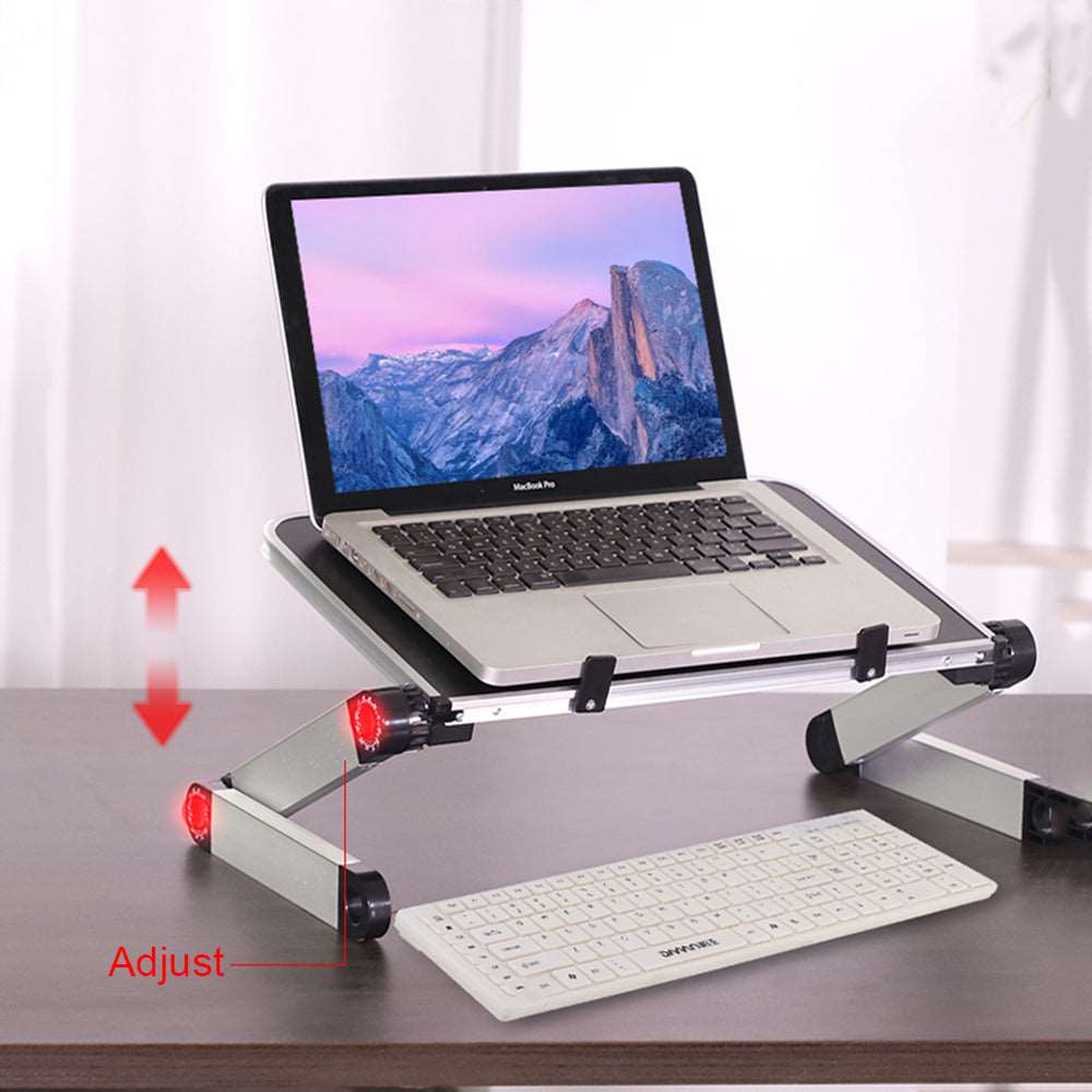 Foldable Laptop Stand Ergonomic Desk Tablet Holder - Crazy Dream Deals