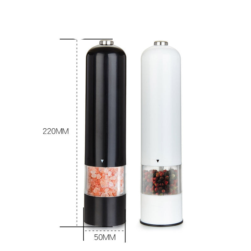 German Myle Mai Ruisi Electric Black Pepper Grinder Sea Salt Automatic Grinding Bottle Home Kitchen Seasoning - Crazy Dream Deals