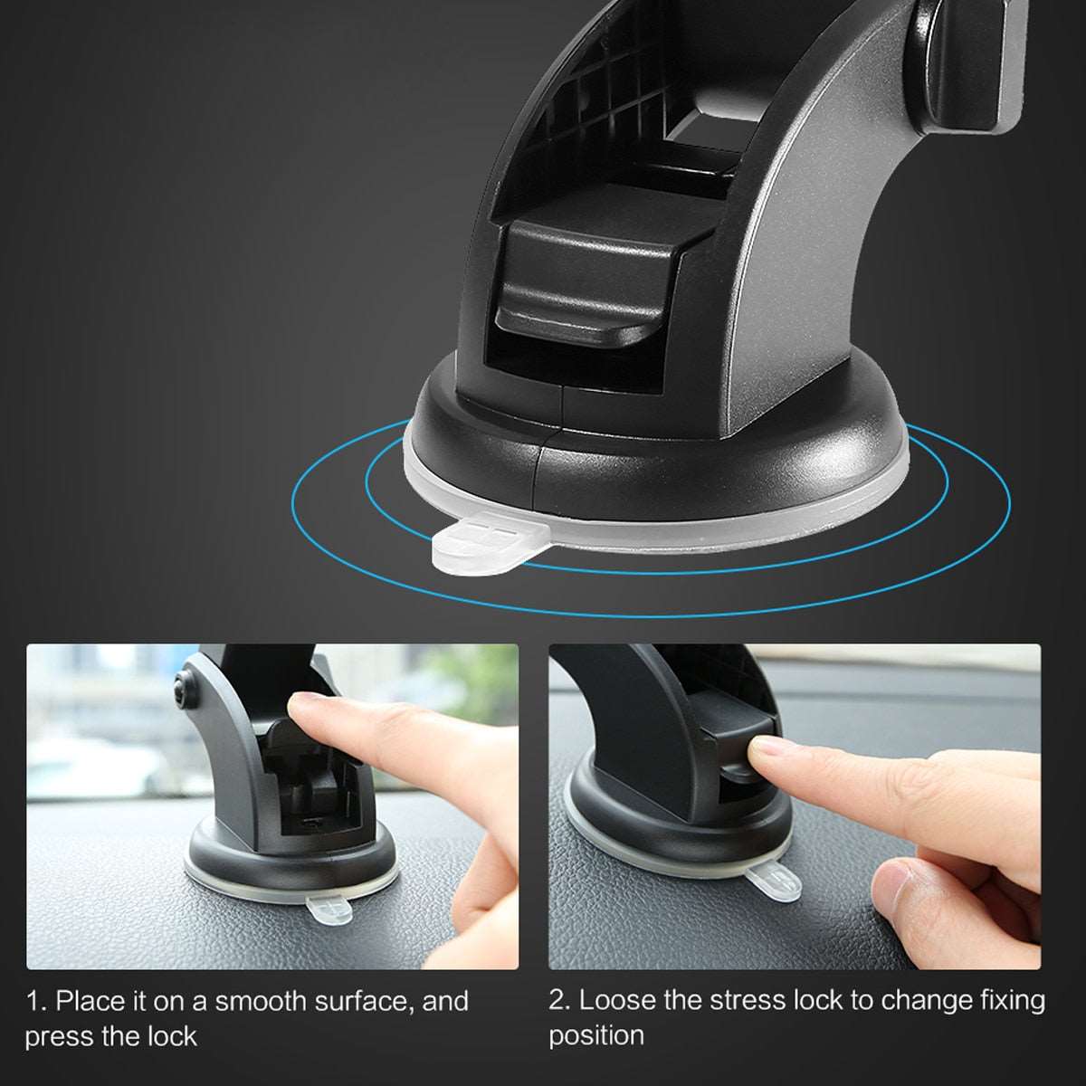 Mobile Phone Holder Car Dashboard - Crazy Dream Deals