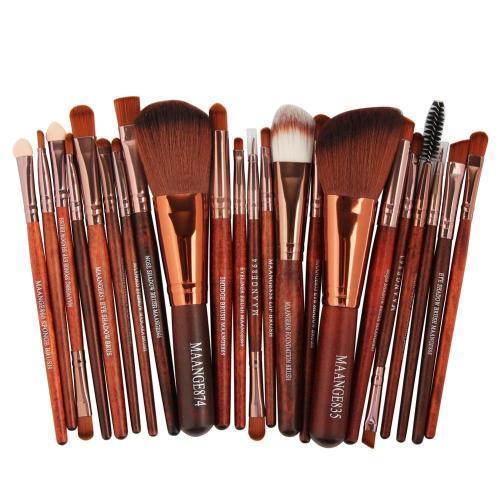 22 Piece Cosmetic Makeup Beauty Brush Set | Beauty Product - Crazy Dream Deals