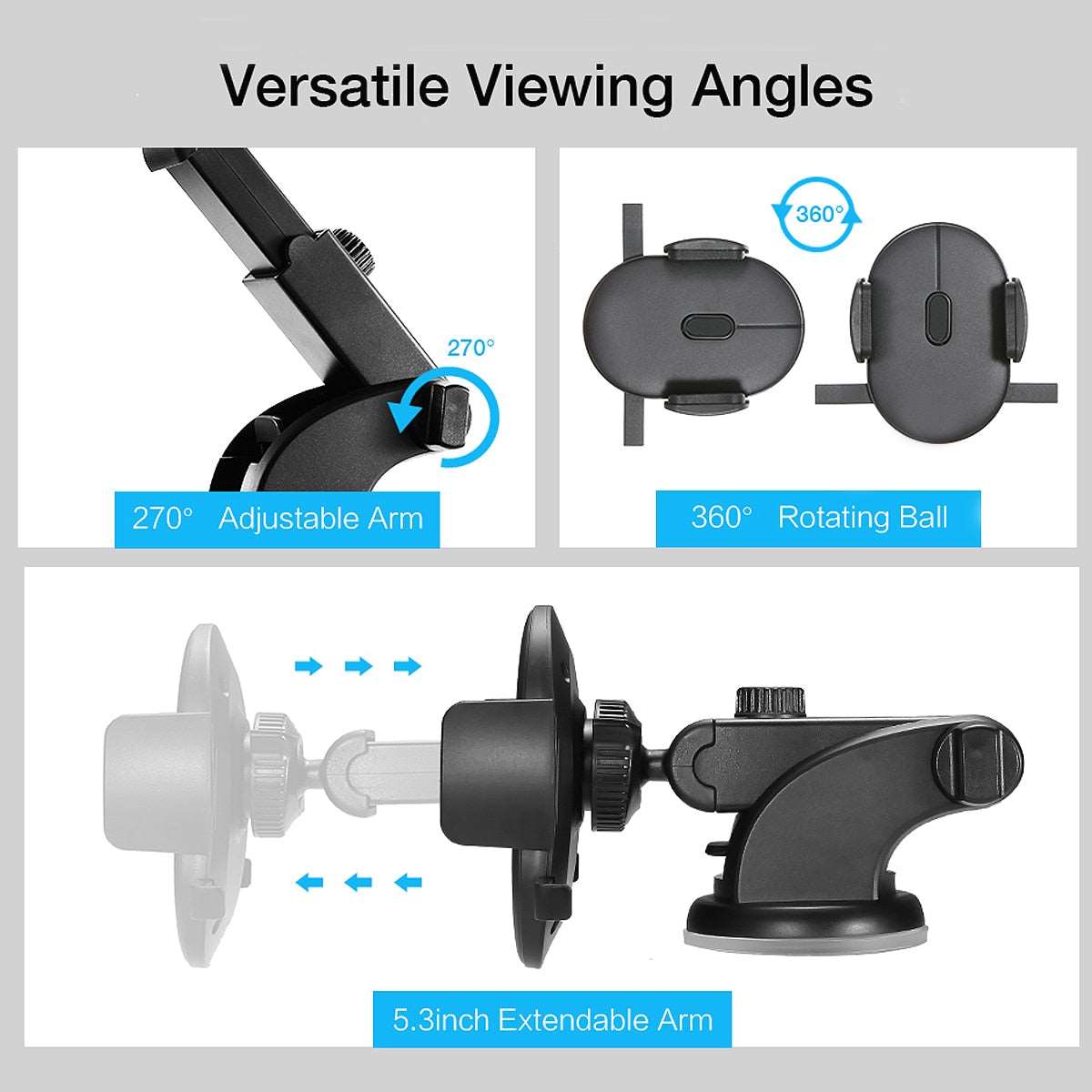 Mobile Phone Holder Car Dashboard - Crazy Dream Deals