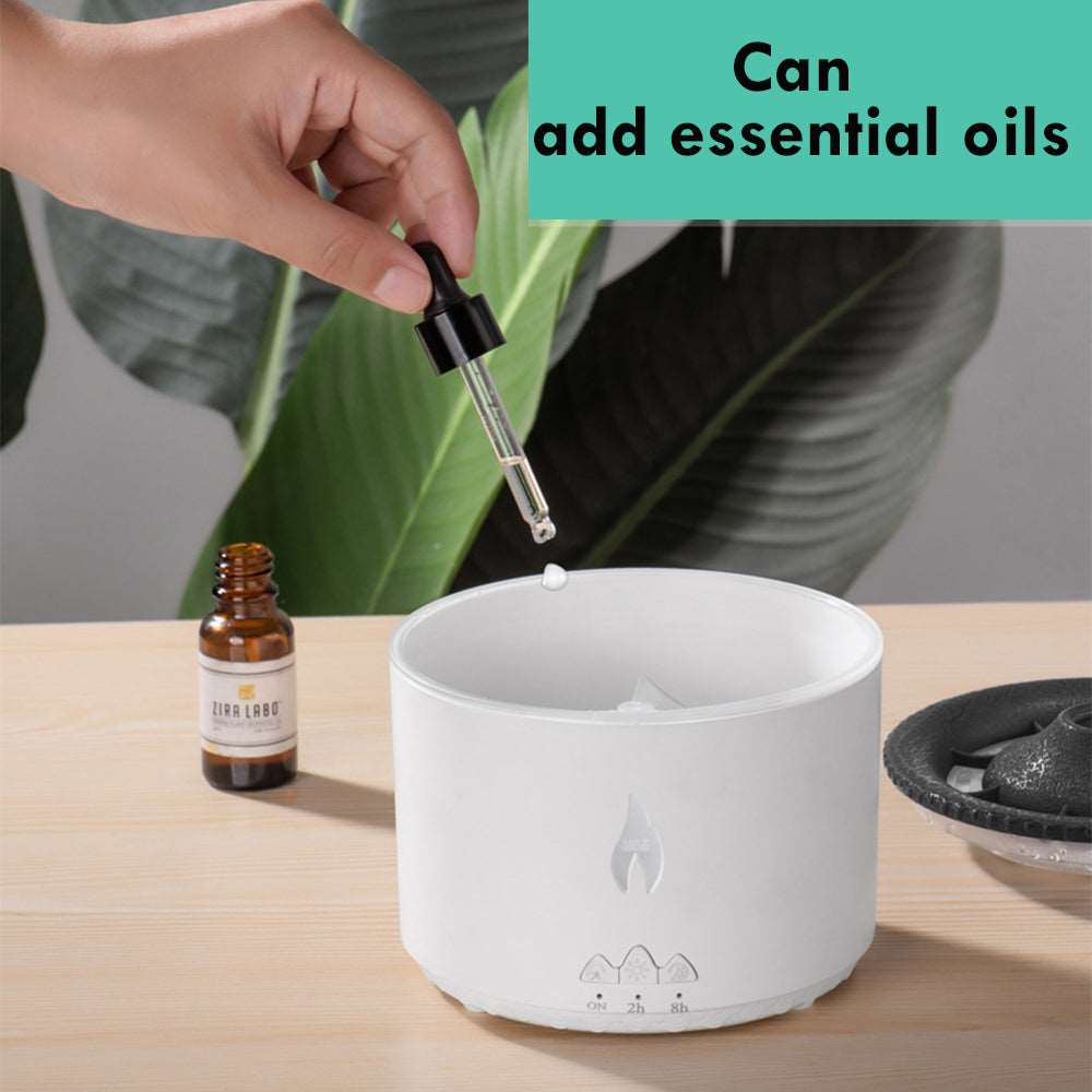 Air Flame Humidifier Diffuser Oil Humidifier | Home improvements - Crazy Dream Deals