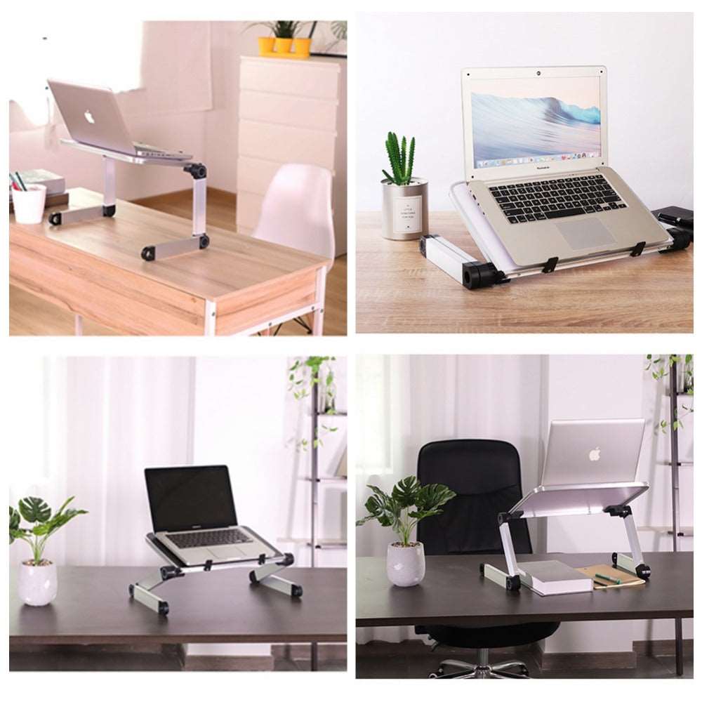 Foldable Laptop Stand Ergonomic Desk Tablet Holder - Crazy Dream Deals