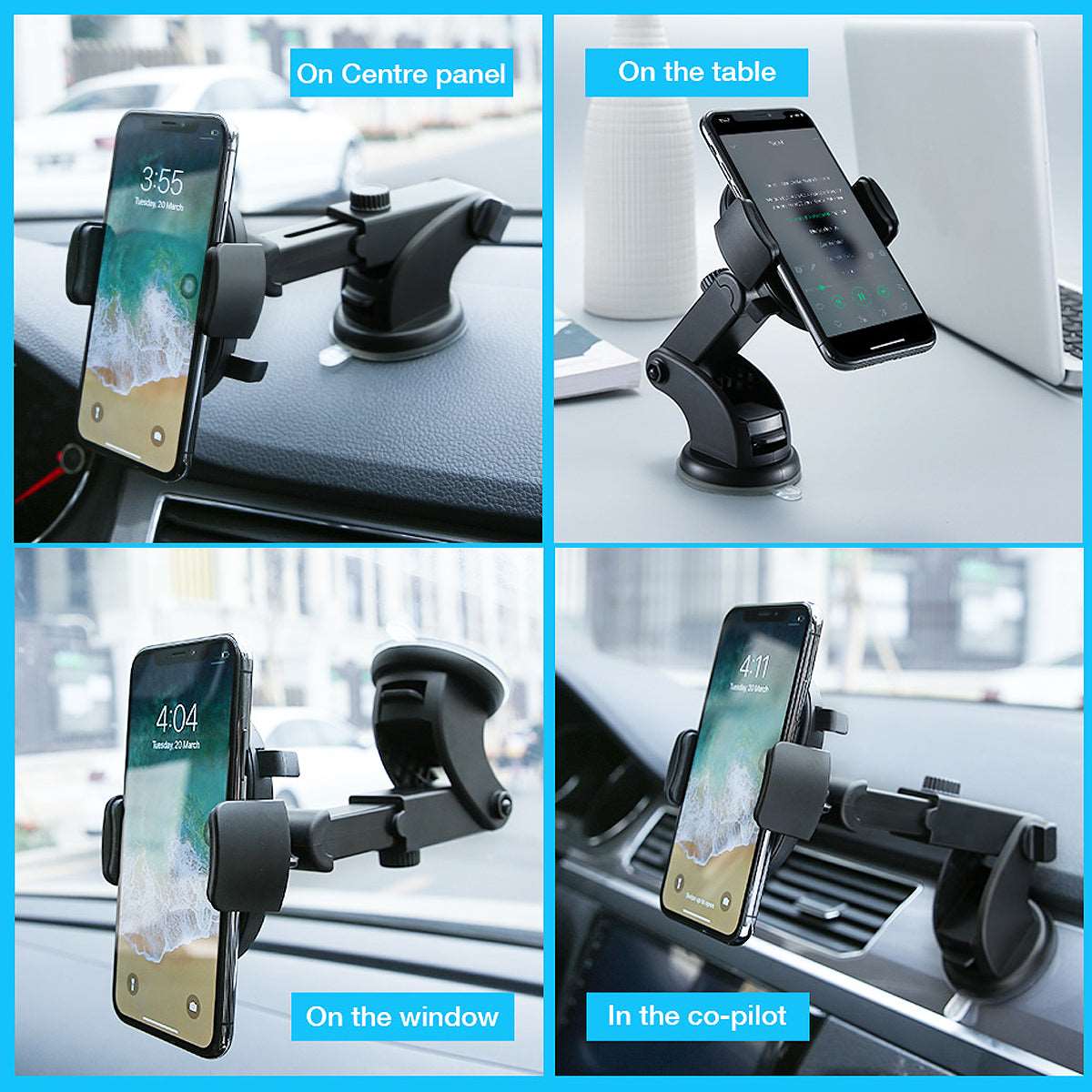 Mobile Phone Holder Car Dashboard - Crazy Dream Deals