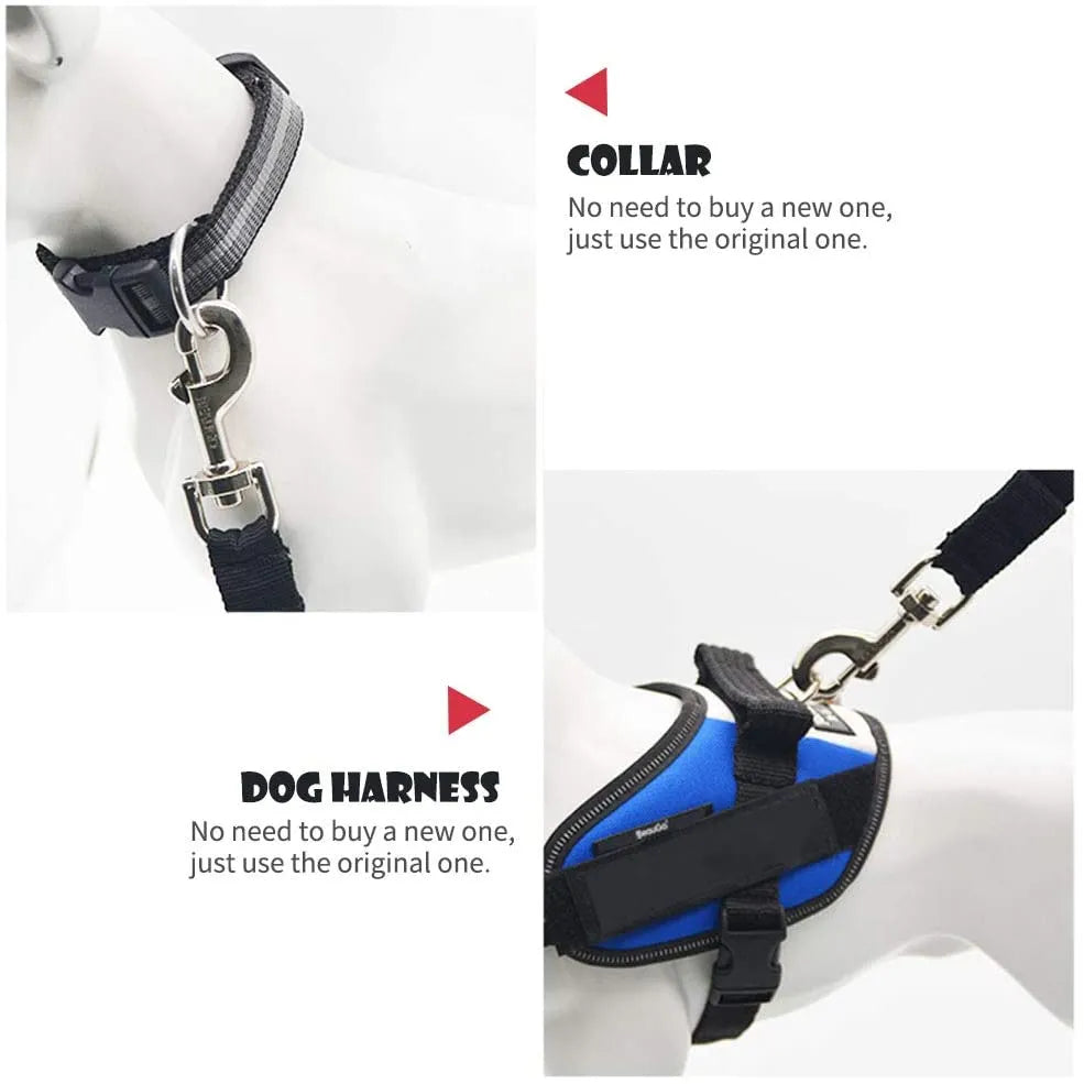 Pet Adjustable Car Seat Belt for Dogs Cats - Crazy Dream Deals