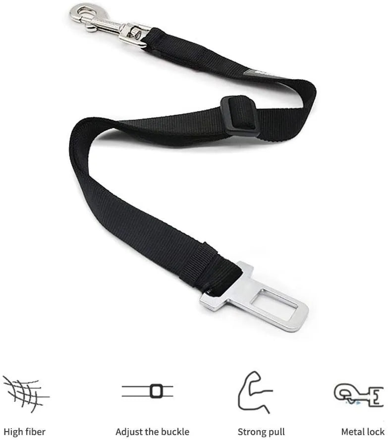 Pet Adjustable Car Seat Belt for Dogs Cats - Crazy Dream Deals