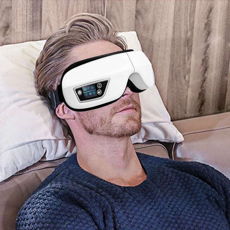 Eye Massager With Heat Airbag Vibration And Bluetooth Music | Eye Care | Sleeping Solutions