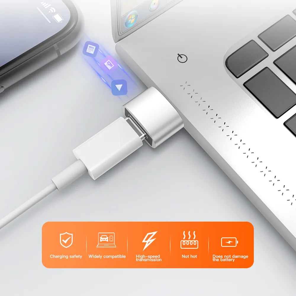 USB To Type C OTG Adapter USB USB-C Male To Micro USB Type-c Female Converter For Macbook Samsung S20 USBC OTG Connector | Mobile Accessories - Crazy Dream Deals