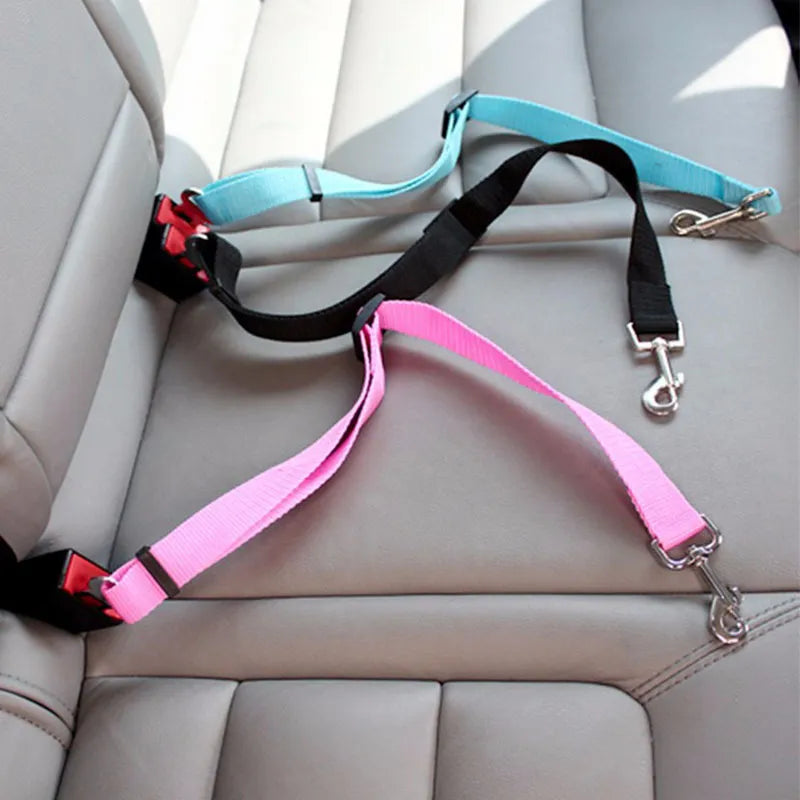 Pet Adjustable Car Seat Belt for Dogs Cats - Crazy Dream Deals