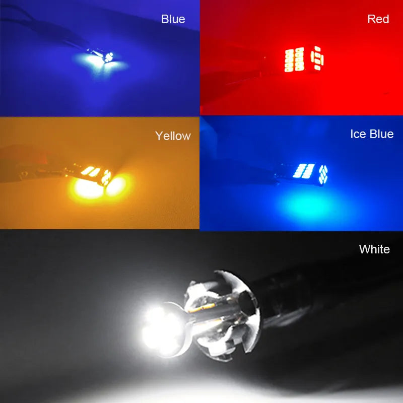 T10 W5W 194 501 Led Canbus No Error Car Interior Light T10 26 SMD 4014 Chip Pure White Instrument Lights Bulb Lamp - Crazy Dream Deals