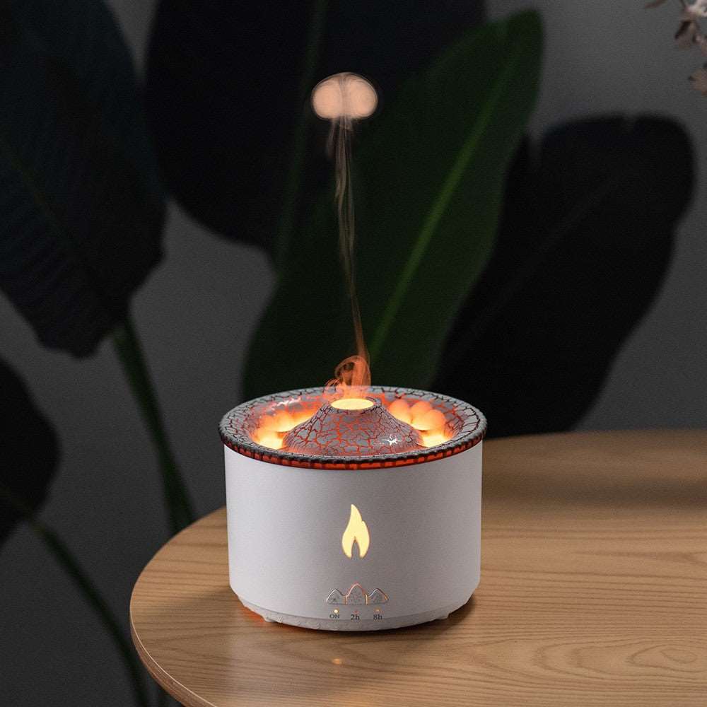 Air Flame Humidifier Diffuser Oil Humidifier | Home improvements - Crazy Dream Deals