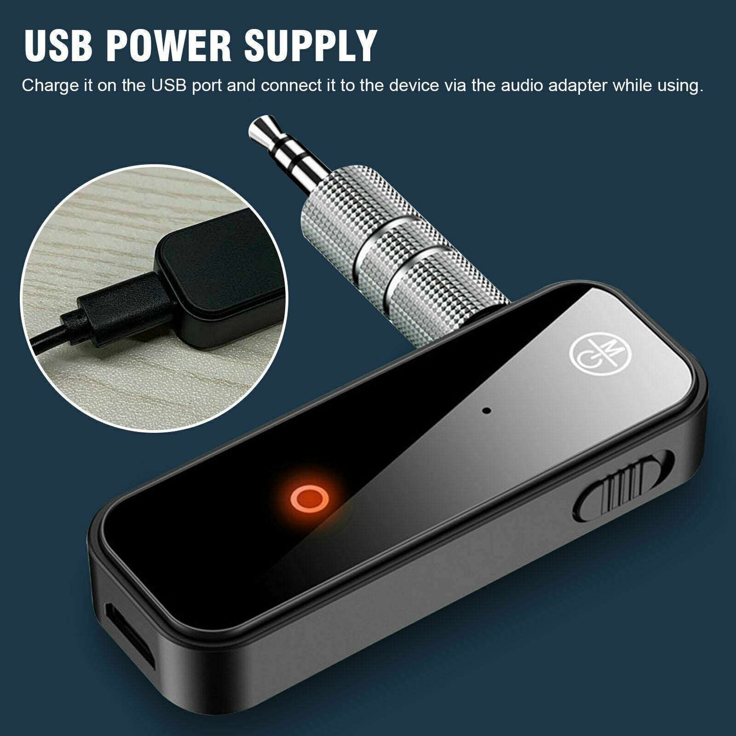 Car Wireless Audio Adapter | USB | AUX